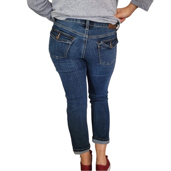 LUCKY BRAND SWEET MID RISE CROP JEANS size 4 - Picture 6 of 9